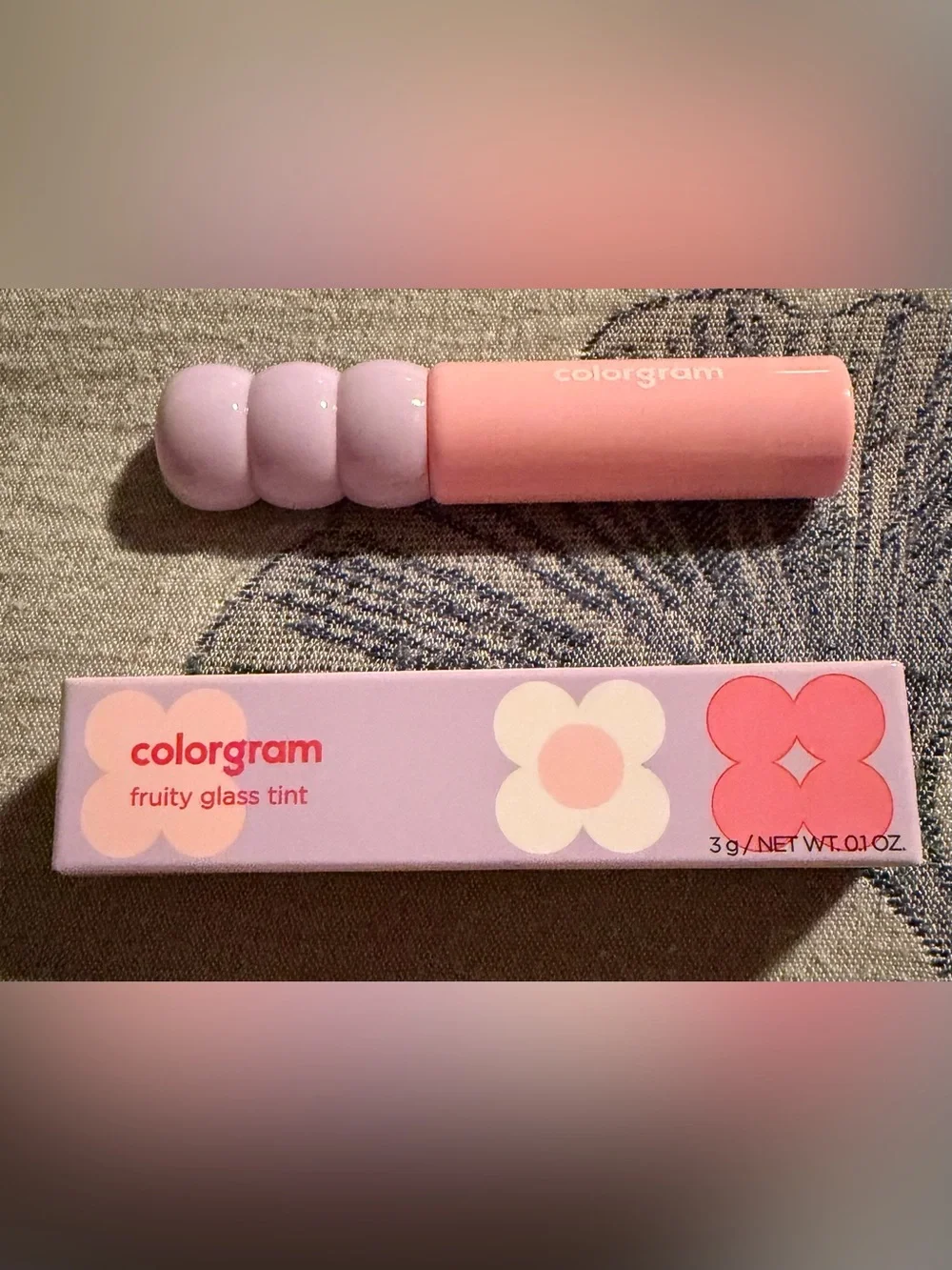Colorgram Fruity Glass Tint 07 Shy Guava Glossy Lip Tint 3g
